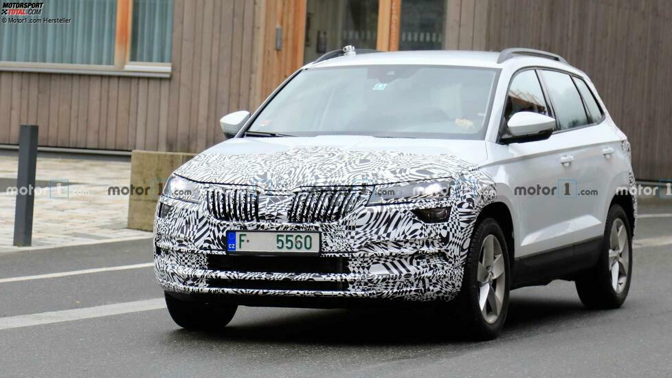 Skoda Karoq Facelift Spion Foto
