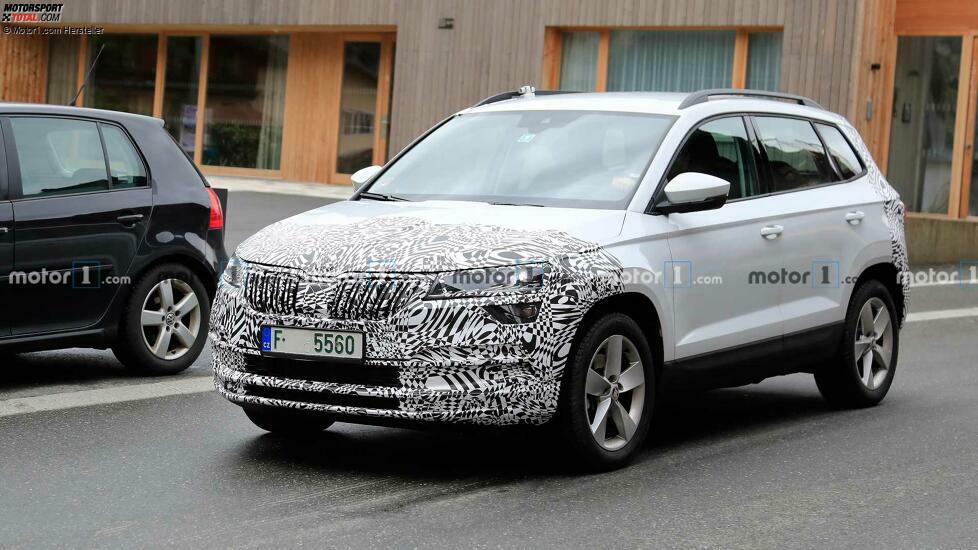 Skoda Karoq Facelift Spion Foto