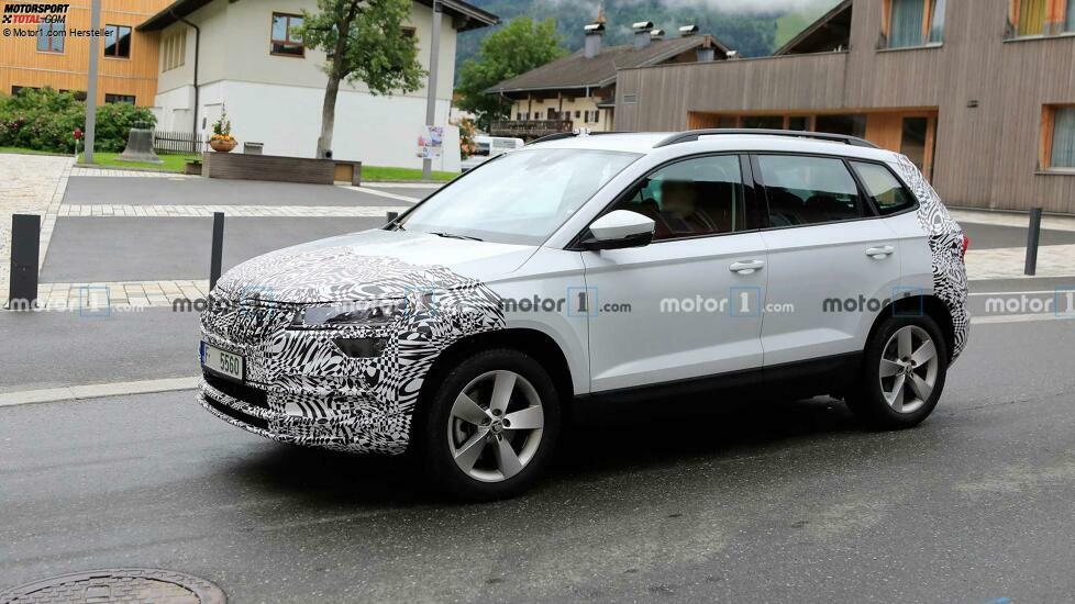 Skoda Karoq Facelift Spion Foto