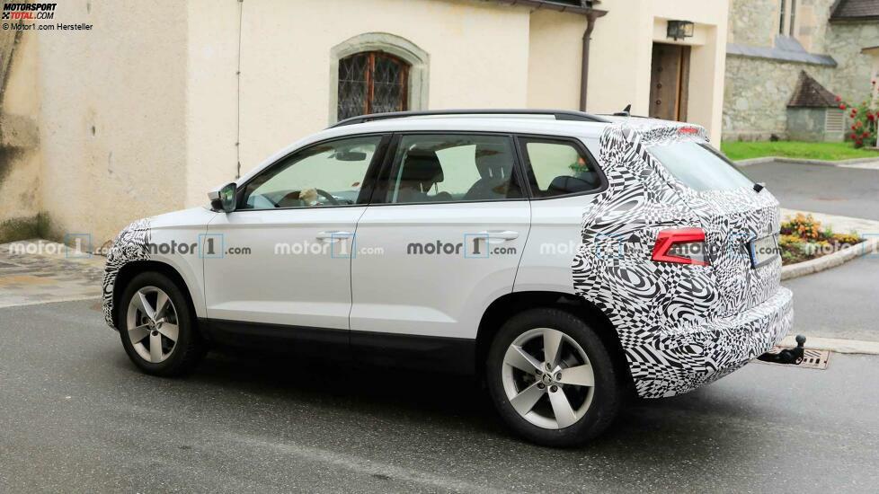 Skoda Karoq Facelift Spion Foto
