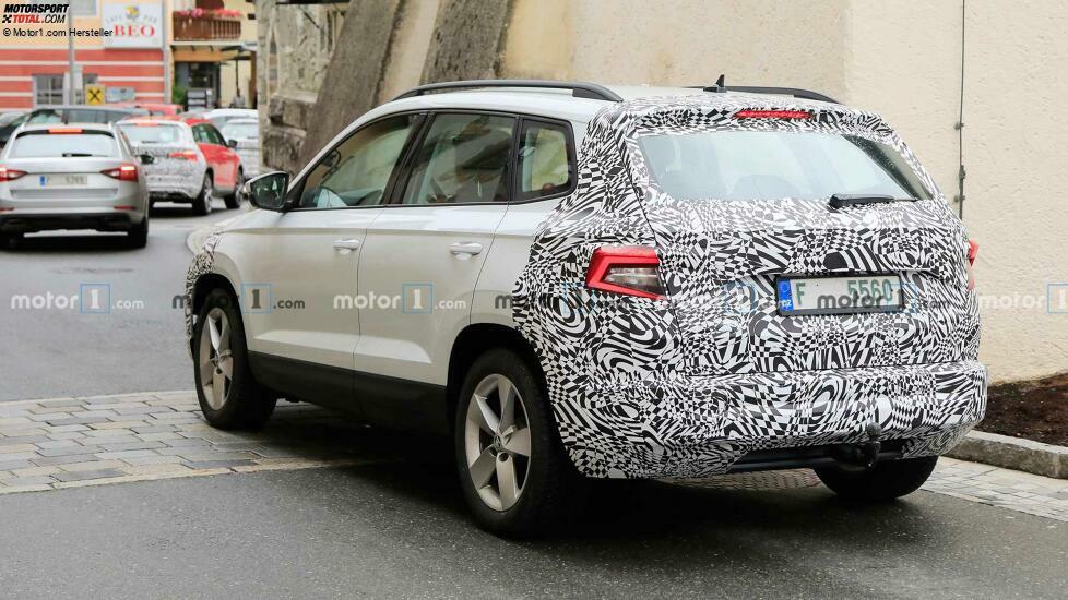 Skoda Karoq Facelift Spion Foto