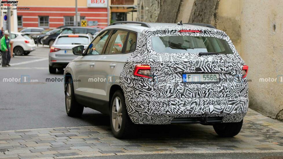 Skoda Karoq Facelift Spion Foto