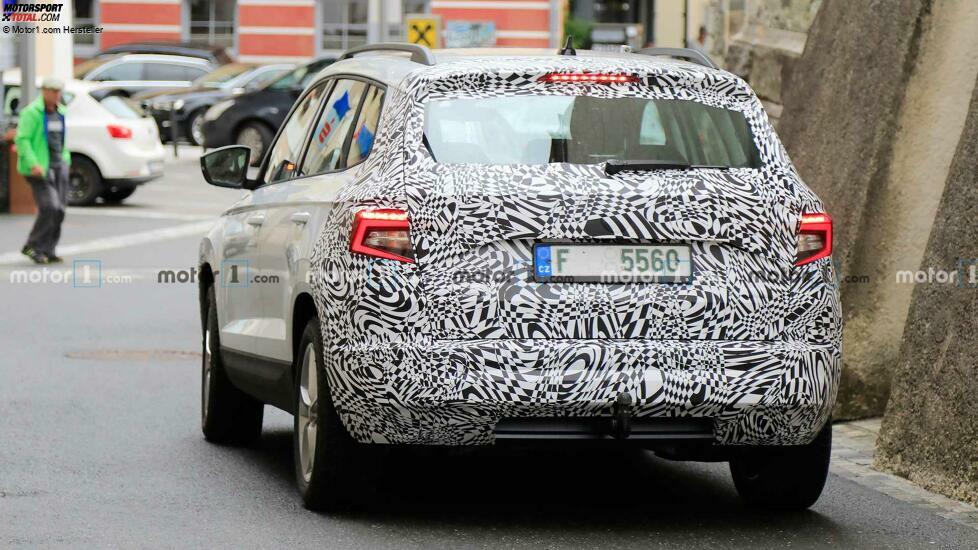 Skoda Karoq Facelift Spion Foto