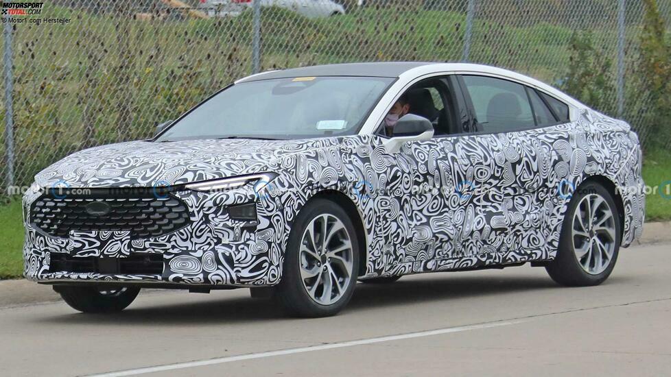 Ford Fusion oder Mondeo Ersatz Spy Fotos Vordere Ecke