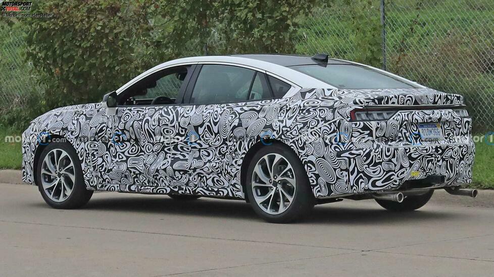 Ford Fusion oder Mondeo Ersatz Spy Fotos Hintere Ecke