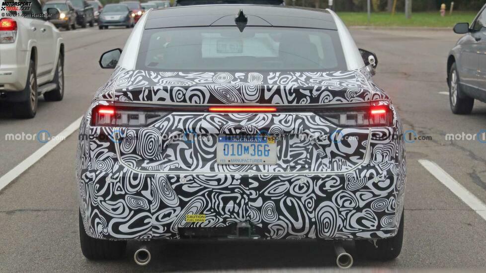 Ford Fusion oder Mondeo Ersatz Spy Fotos Schwanz