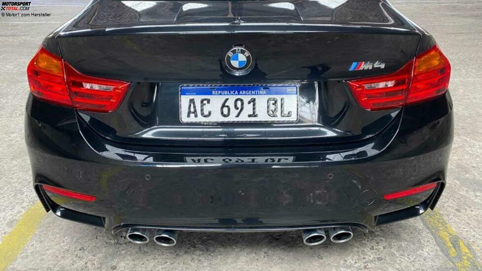 Der BMW M4 von Diego Armando Maradona