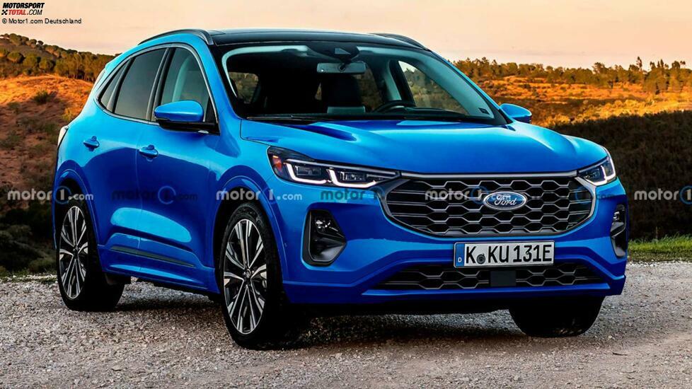 Ford Kuga / Escape facelift rendering