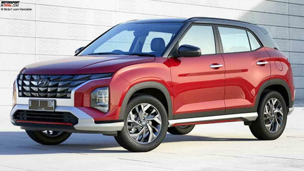 Hyundai Creta Facelift (2022) auf ersten Bildern