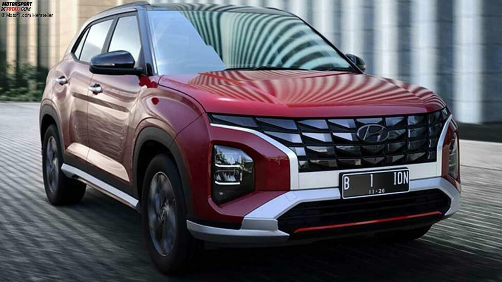 Hyundai Creta Facelift (2022) auf ersten Bildern