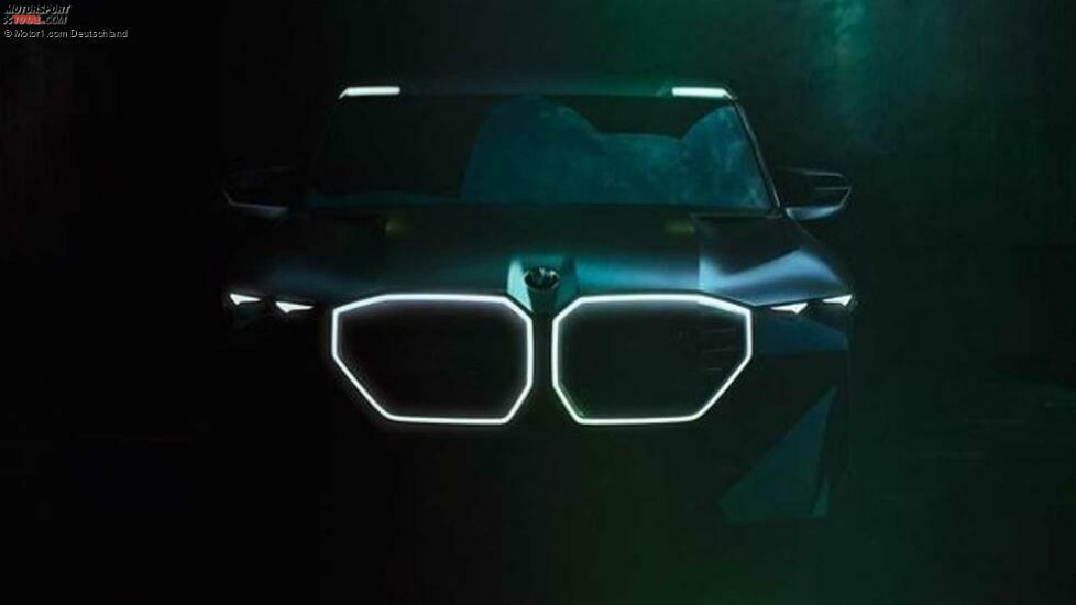 BMW XM, il primo teaser ufficiale