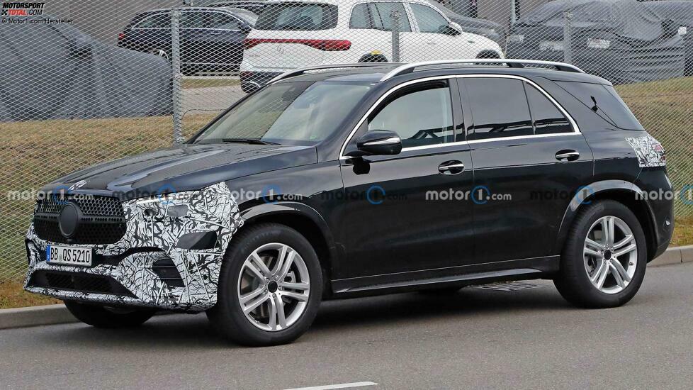 Neue Mercedes-GLE-Spionage-Aufnahmen