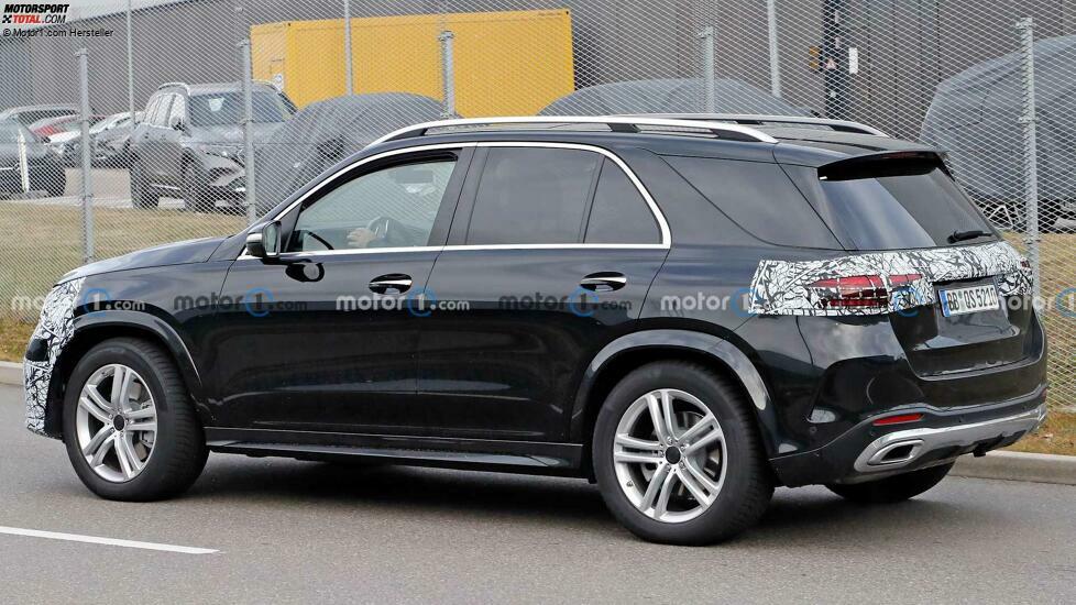 Neue Mercedes-GLE-Spionage-Aufnahmen