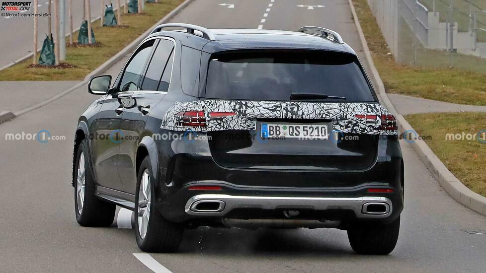 Neue Mercedes-GLE-Spionage-Aufnahmen