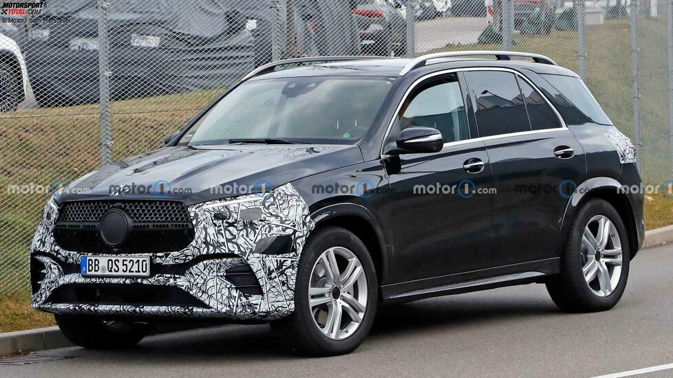Neue Mercedes-GLE-Spionage-Aufnahmen