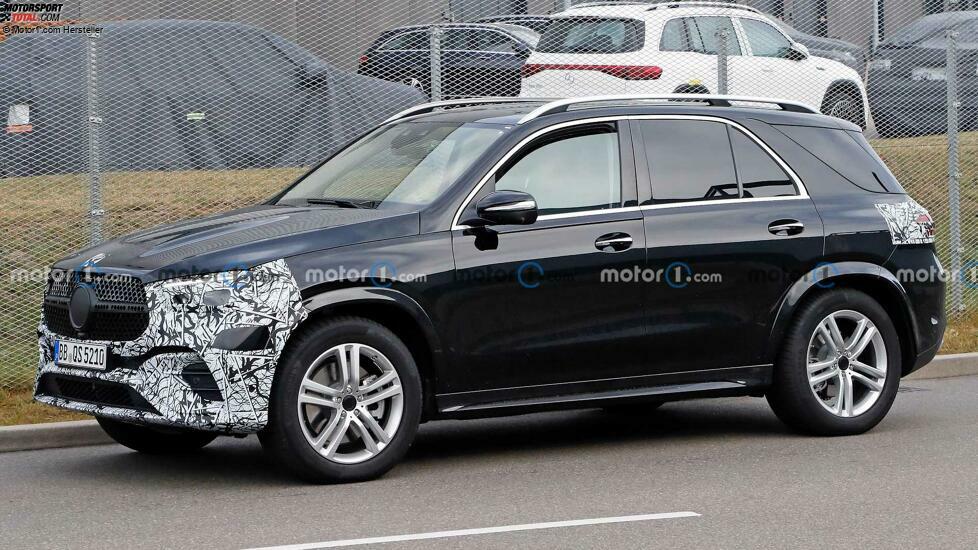 Neue Mercedes-GLE-Spionage-Aufnahmen