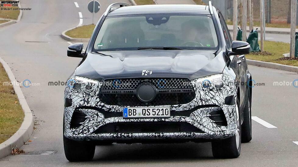 Neue Mercedes-GLE-Spionage-Aufnahmen