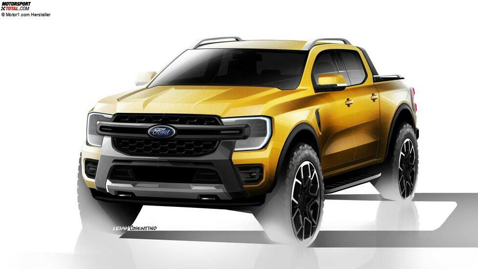 2022 Ford Ranger Wildtrak sketch