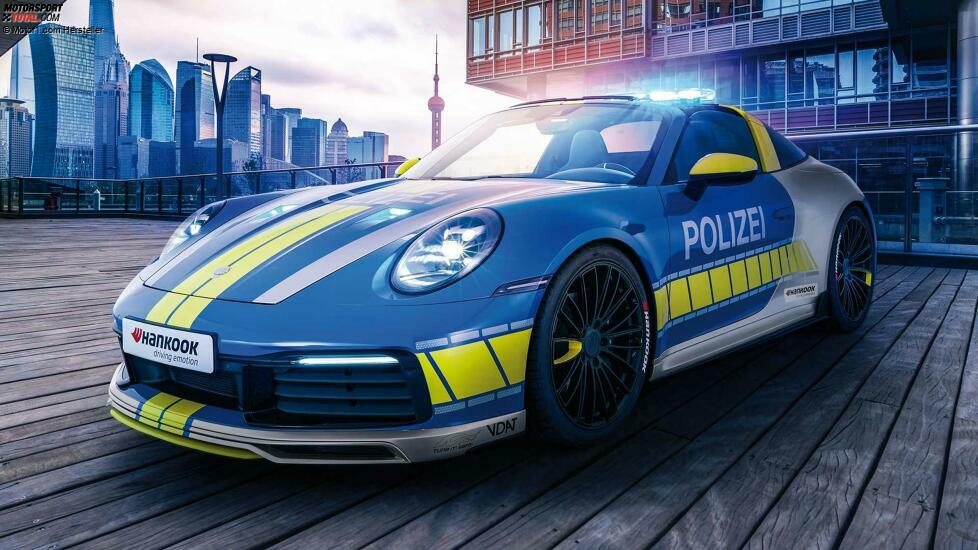 Techart GT TUNE IT! SAFE!-Polizeifahrzeug 2021