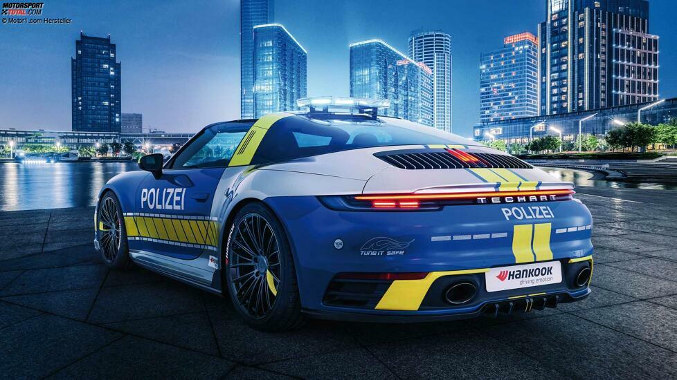 Techart GT TUNE IT! SAFE!-Polizeifahrzeug 2021
