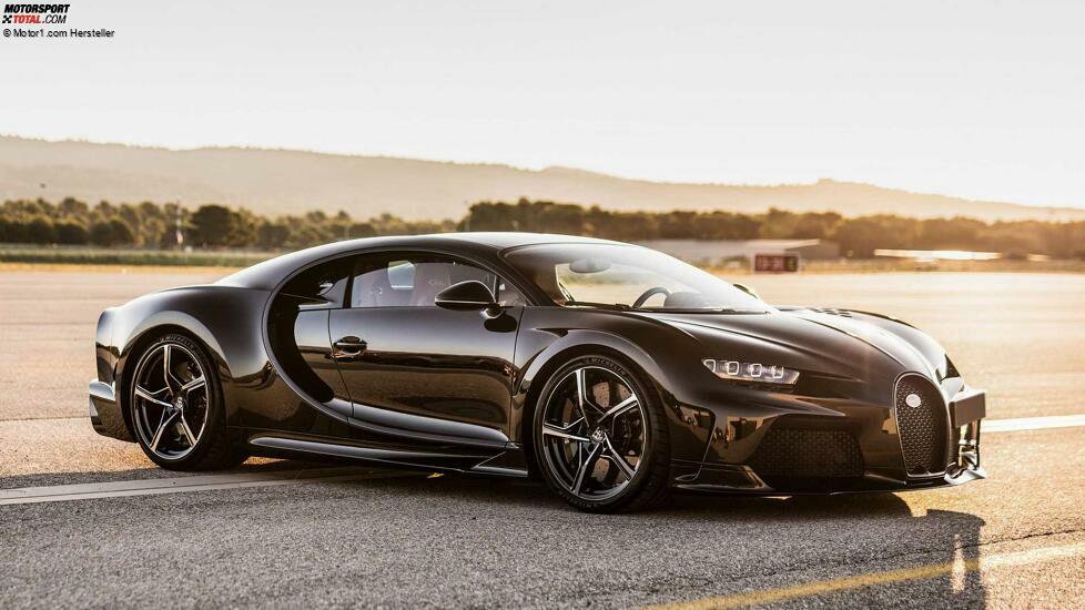 Bugatti Chiron Super Sport und Bugatti Chiron im Vergleich