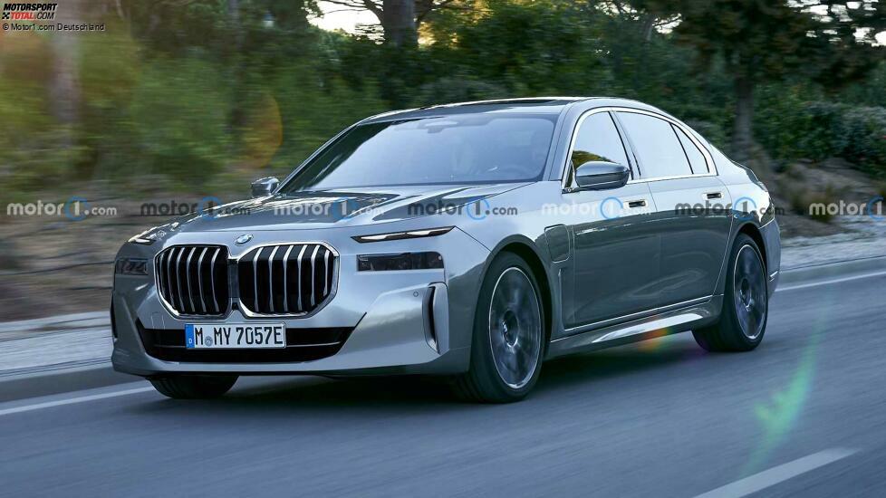 BMW 7 Series Unofficial Rendering Based On Spy Shots