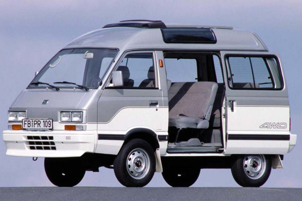 Unsere Neuwagen werden immer größer - Doch vor fast 40 Jahren zeigte der Subaru Libero, wie viel Raum man auf nur 3,42 Meter schaffen konnte