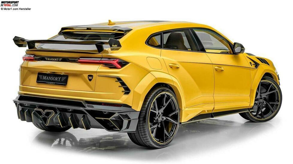 Gelber Mansory Venatus - Lamborghini Urus
