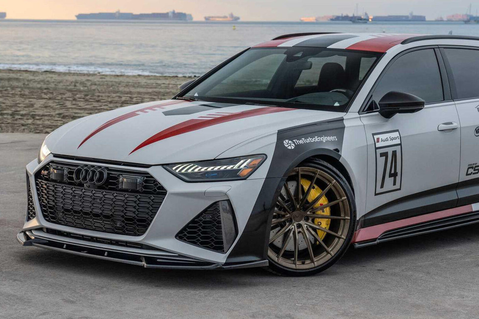 Mit einer Vmax von fast 340 km/h ist das hier kein ganz normaler Audi RS 6 Avant: Der Hardcore-Kombi aus den Staaten ist extrem getunt und hat irres Drehmoment