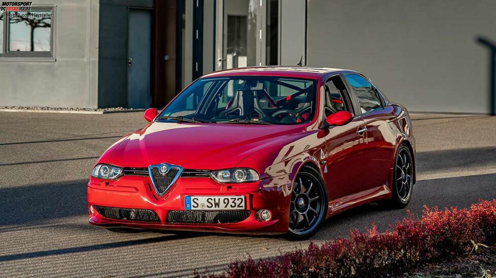 Alfa Romeo 156 GTAm, l'omaggio alla Giulia GTAm