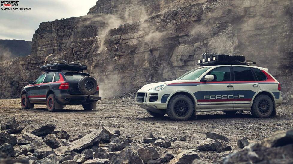 Porsche Cayenne mit Zubehör von Porsche Classic
