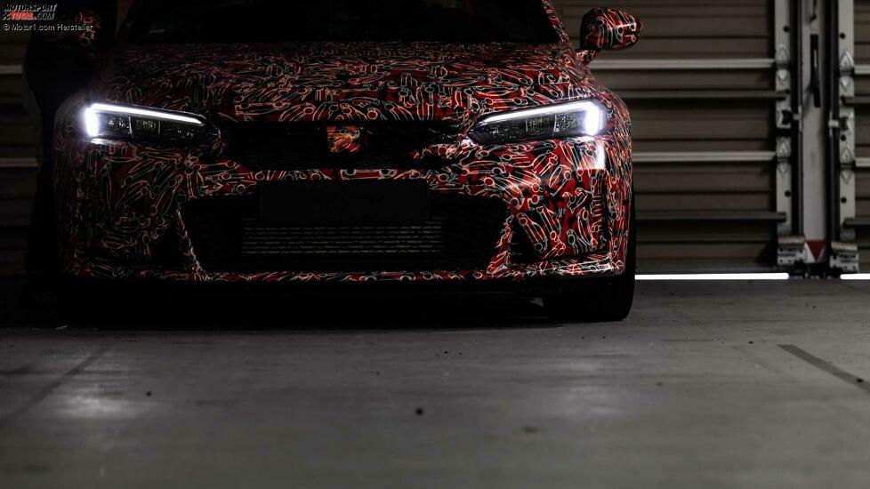 Honda Civic Type R (2023) im offiziellen Teaser