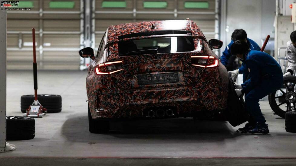 Honda Civic Type R (2023) im offiziellen Teaser