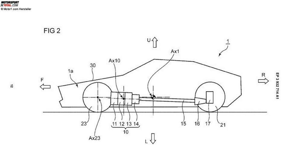 Mazda-Patent mit Hinterradantrieb, Wankelmotor und Hybrid
