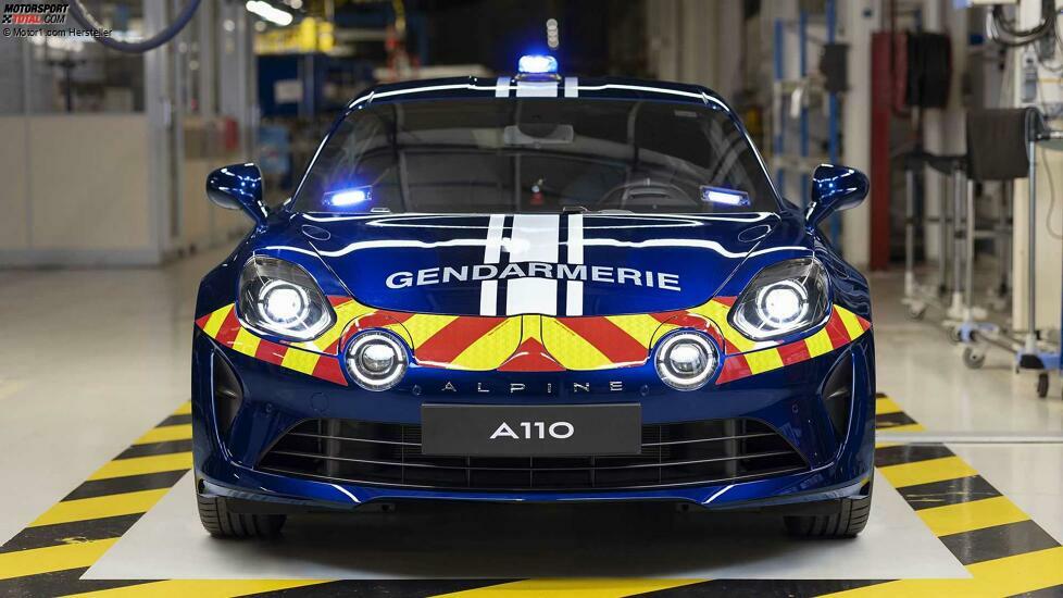 Schnell, schneller, Alpine: die A110 im Dienst der französischen Gendarmerie