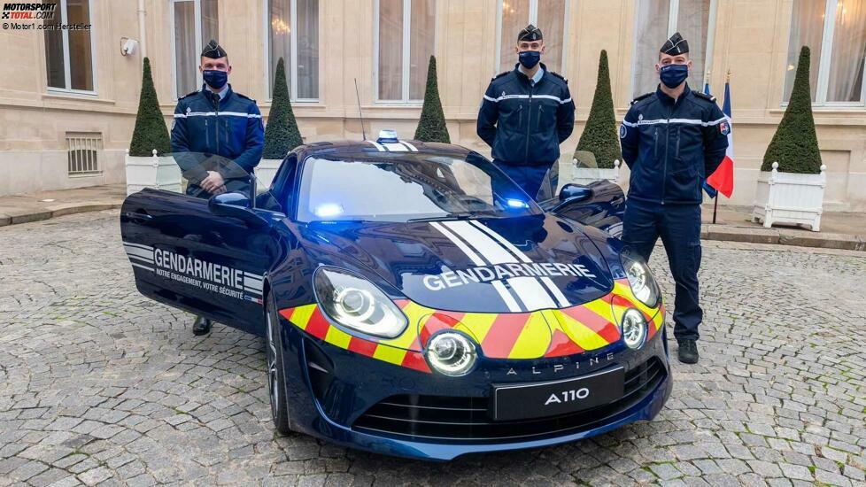 Schnell, schneller, Alpine: die A110 im Dienst der französischen Gendarmerie