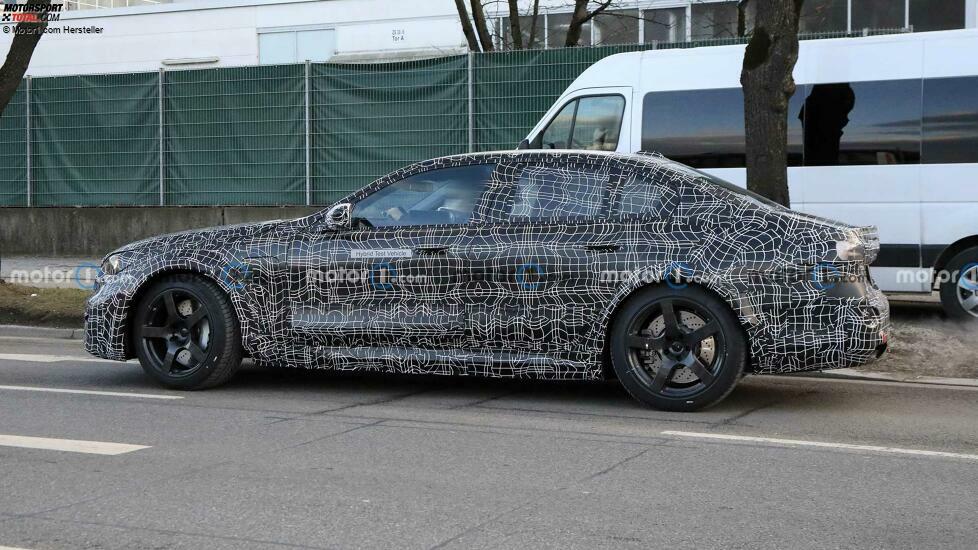 2024 BMW M5 erstes Spionagefoto