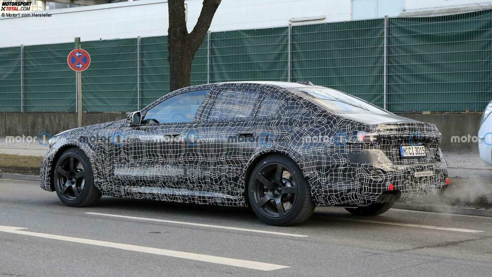 2024 BMW M5 erstes Spionagefoto