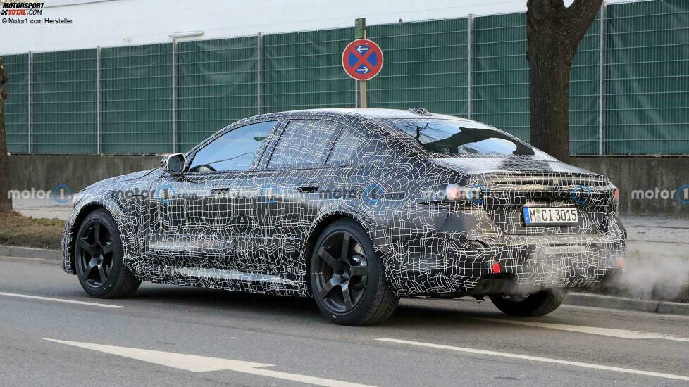 2024 BMW M5 erstes Spionagefoto