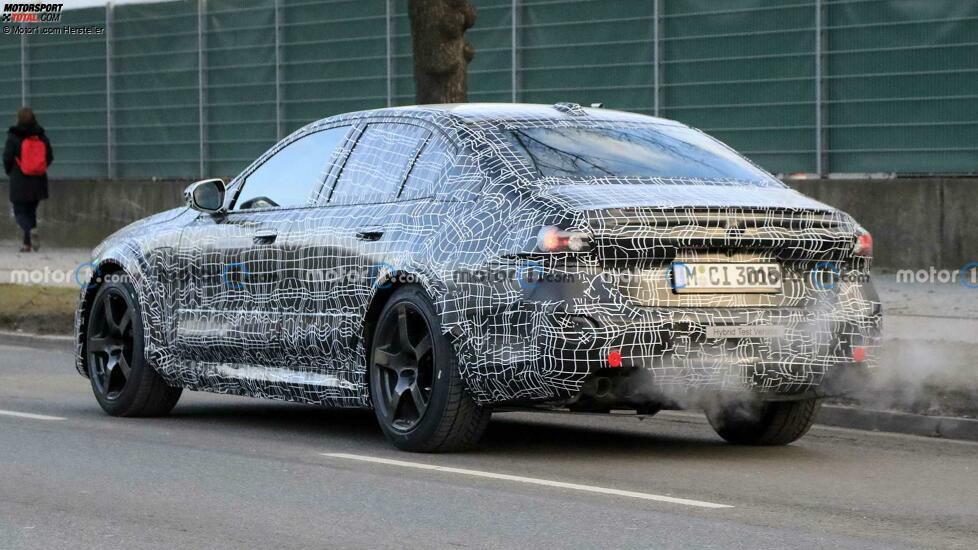 2024 BMW M5 erstes Spionagefoto