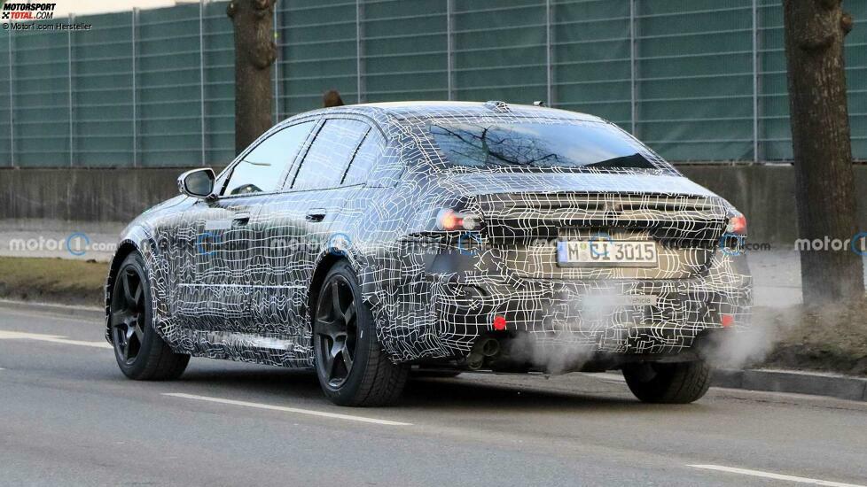 2024 BMW M5 erstes Spionagefoto