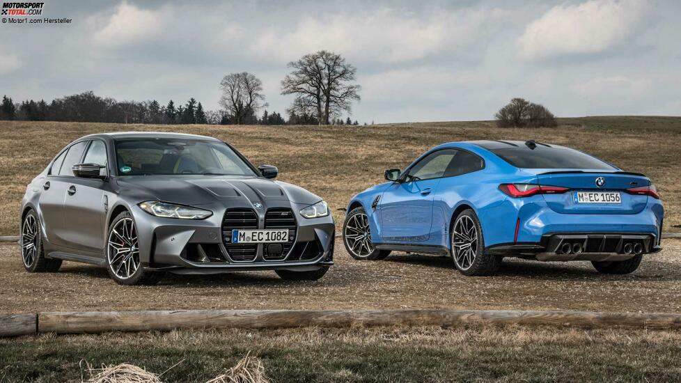 BMW M3 Competition und BMW M4 Competition mit xDrive (2022)