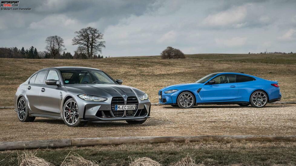 BMW M3 Competition und BMW M4 Competition mit xDrive (2022)