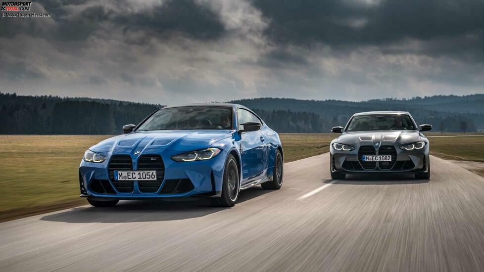 BMW M3 Competition und BMW M4 Competition mit xDrive (2022)