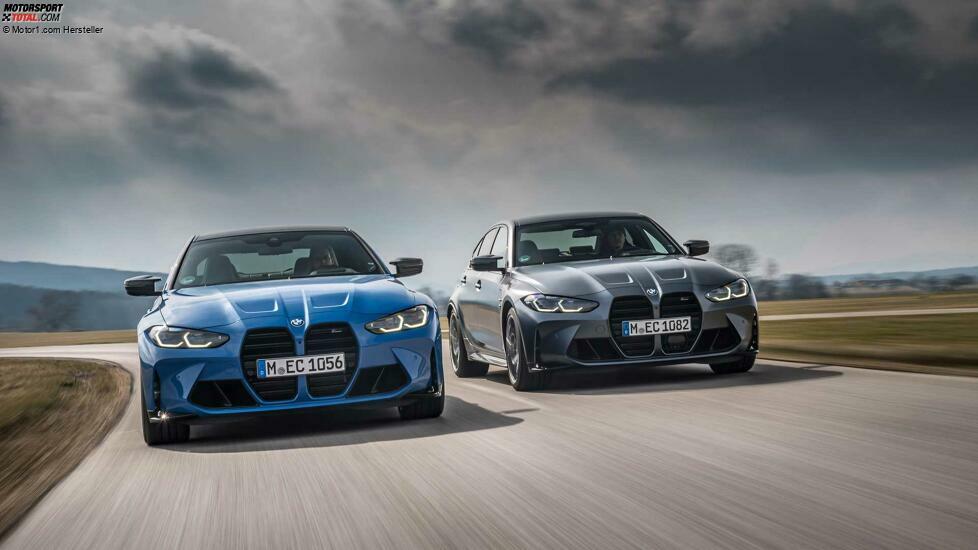 BMW M3 Competition und BMW M4 Competition mit xDrive (2022)