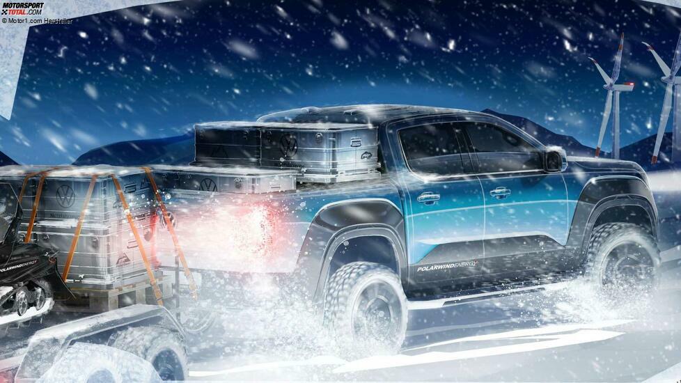 Volkswagen Amarok (2022) Teaserbilder