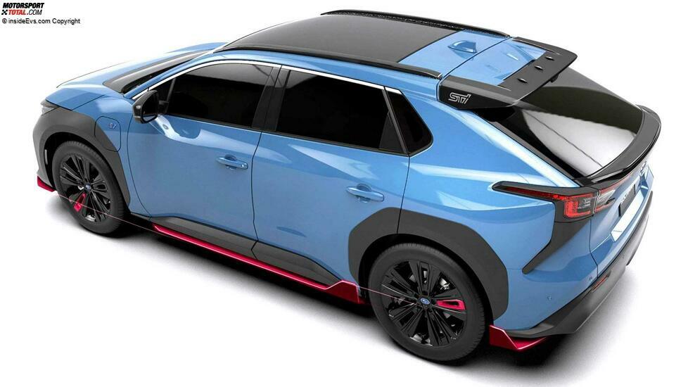 Subaru Solterra STI Concept auf dem Auto-Salon in Tokio 2022