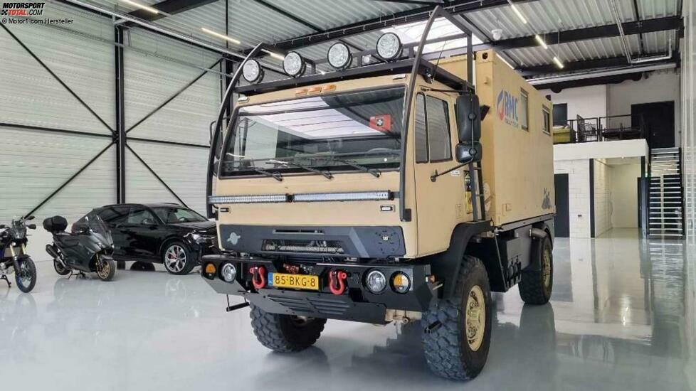 MAN Overland-Lkw steht in den Niederlanden zum Verkauf