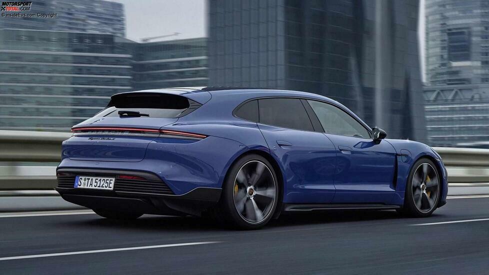 Porsche Taycan Turbo S Sport Turismo (Heck)