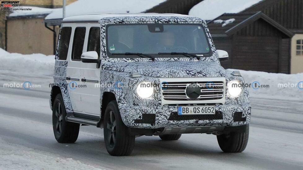 Mercedes-Benz G-Klasse Facelift-Spionagefoto